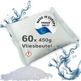 60 x Luftentfeuchter Granulat 450g  Nachfüllpack im Vliesbeutel