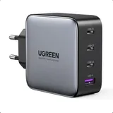 Ugreen Nexode 100W GaN USB-C Wall Charger 4 Ports schwarz/grau (40747)