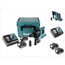 Makita DHR 281 RTJ inkl. 2 x 5,0 Ah + Ladegerät + Makpac