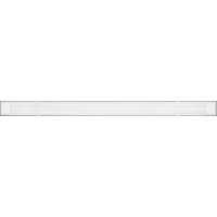 Telefunken Led Unterbauleuchte 120 Cm, Led Deckenlampe Keller, Led Leiste Küchenschrank, Werkstattlampe, Neutralweißes Licht, 50 W, 5500 Lm, Weiß