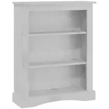 vidaXL Bücherschrank 3 Fächer Mexiko-Stil Kiefernholz Grau 81x29x100cm - Grau