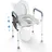Vevor Toilettensitzerhöhung 49-64 cm 158,76 kg Universal-Toilettenerhöhung für Senioren