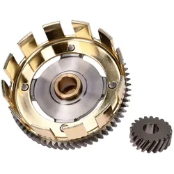 Tuning Kupplungskorb erleichtert Stufe 1 mit Antriebsritzel 65/20 Simson S51