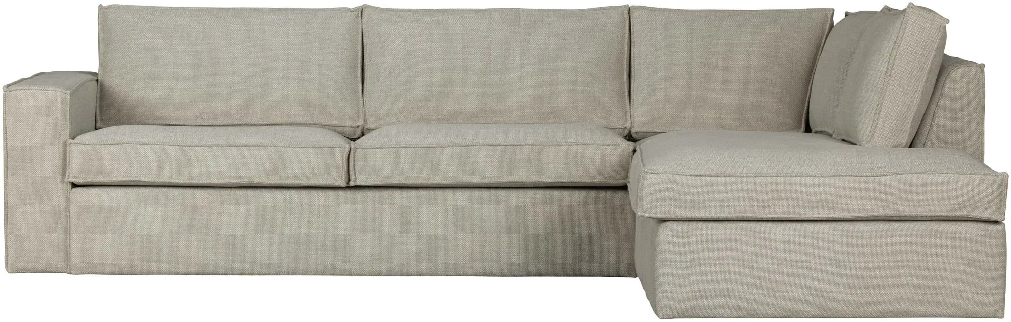 WOOOD Ecksofa »Freddie«, (HxBxT): 90x283x197 cm WOOOD natürlich