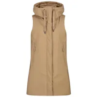 CMP WOMAN LONG VEST FIX HOOD malto (P814) 40