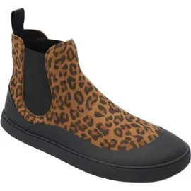 Groundies Sienna Barfußschuhe Beige - Schwarz - 37