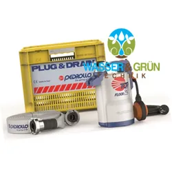 Pedrollo Plug & Drain Notfall-Set für Überschwemmungen