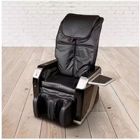 Purehaven Münz-Massage-Sessel 118x76x76 cm 6 Massagearten Rücken- Fuß- &