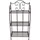 Dekoleidenschaft Metallregal Arabeske Standregal 0 x 0 x 0 cm Antik Braun