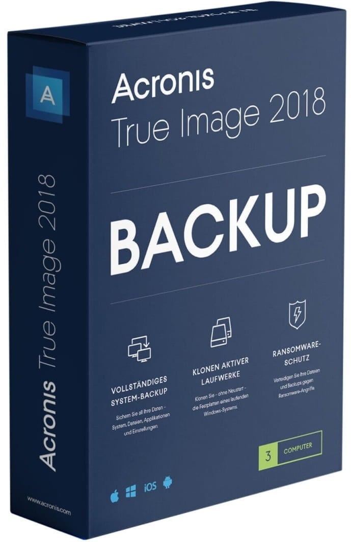 Acronis True Image 2018