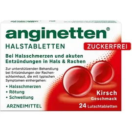 Klosterfrau anginetten Halstabletten zuckerfrei Kirsche