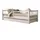 58 aufm Kessel Kinderbett Keeley 90 x 200 cm Buche massiv lackiert weiß