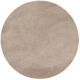 KADIMA DESIGN Teppich Wohnzimmer Einfarbig Pflegeleicht Waschbar Schlafzimmer OEKO-TEX Rund, 200x200 cm, Schadstoffgeprüft – LECH von Kadima Design