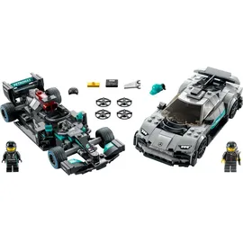 LEGO Speed Champions Mercedes-AMG F1 W12 E Performance & Mercedes-AMG Project One 76909