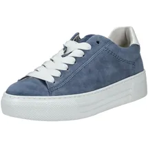 Gabor Comfort Sneaker Low Blau Damen 41