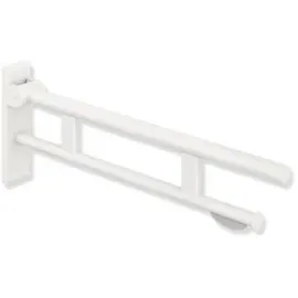 Hewi System 900 Stützklappgriff Duo Wandstützgriff 750 mm weiß