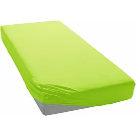 OTTO home Spannbettlaken Jersey 200 x 200 cm grün