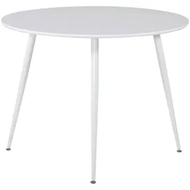 VCM Plaza Esstisch Ø100cm Weiß