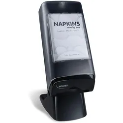 GASTRO NAPKINS Standspender für Spenderservietten modernes Design schwarz ABS