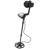 vidaXL Metalldetektor Metalldetektor 20 cm Suchtiefe mit LCD-Display schwarz