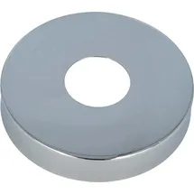 tecuro Hahnrosette (3/4) Ø 27 mm x 80 mm x Höhe 30 mm, Messing verchromt