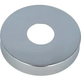 tecuro Hahnrosette (3/4) Ø 27 mm x 80 mm x Höhe 30 mm, Messing verchromt