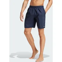 Adidas Solid CLX Classic-Length Badeshorts Legend Ink / Black XS