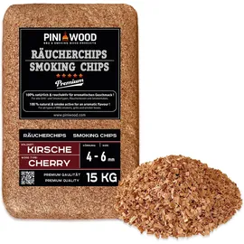 PINI Räucherchips 15 kg Kirsche 4-6 mm