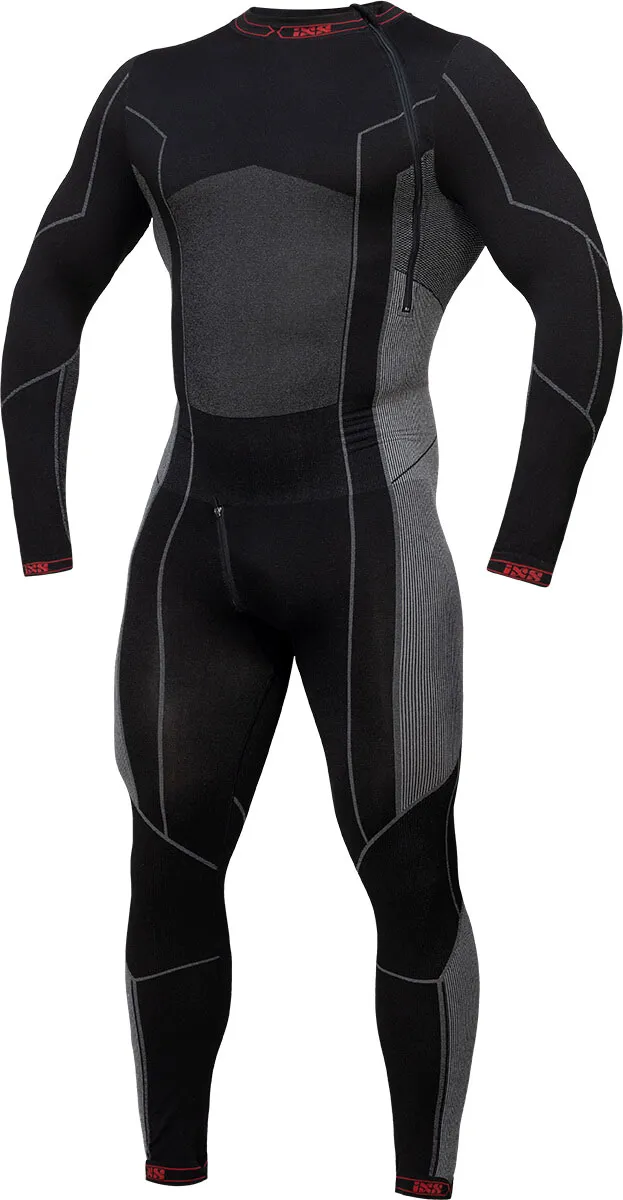 IXS 365 Suit, Funktionsanzug - Schwarz/Grau - 3XL/4XL