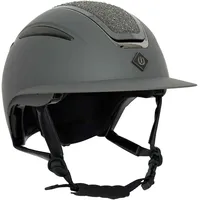 Imperial Riding Unisex – Erwachsene Reithelm IRHOlania Deluxe Big Visor, Grey, S
