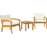 vidaXL Bistrogarnitur Loungeset braun