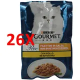 26 X Gourmet-perlen HÜhnerfilets Gr.85