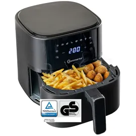 sommertal Heißluftfritteuse HF400 schwarz