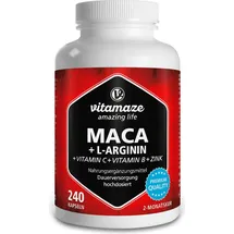 Vitamaze | Amazing Life Maca + L-Arginin Kapseln 240 St.