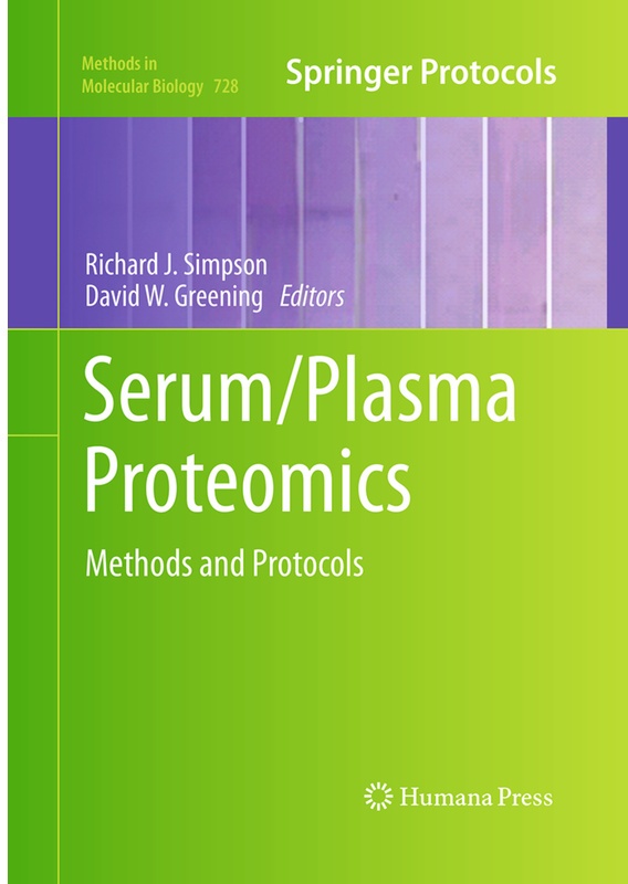 Serum/Plasma Proteomics, Kartoniert (TB)