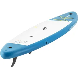 Gymrex Stand Up Paddleboard - aufblasbar - 125 kg - blau - Doppelkammer - 333 x 82 x 12 cm