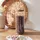 Home Deco Factory Glass jar mit Acacia Deckel 27,5 cm 3 St.