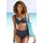 LASCANA Bikini-Top Damen Blau 46 Cup C