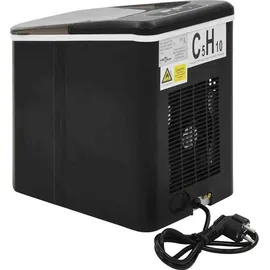 vidaXL Eiswürfelbereiter Schwarz 1,4 L 15 kg / 24 h