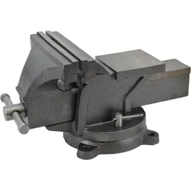 Awtools Schraubstock Metall 100 mm grau