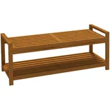 Outsunny Schuhbank Teak
