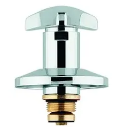 Grohe Oberteil Trecorn 3/4", chrom, Markierung rot