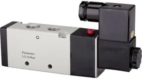 Riegler 5/2-Wegeventil elektropneum. »4V« monostabil, G 1/2, 230 V, 50 Hz
