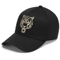 Baseball Cap PLEIN SPORT "Tiger", Damen, 0216, schwarz, gold, Caps