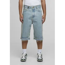 2y studios Joran Open Hem Baggy Shorts Blau 33