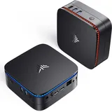 acemagic ACEMAGICIAN AK1PRO Mini PC N5105 2.9GHz 16GB RAM 512GB SSD M.2 Micro Desktop Computer, 4K UHD, WLAN, Gigabit Ethernet, HDMI X 2 für Business, Heimkino, W11 Pro