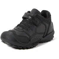 GEOX Jungen Jr Savage Schuhe, Schwarz, 35