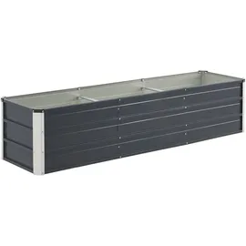 [en.casa] Nijmegen 183 x 47 x 40 cm Anthrazitgrau