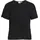 VILA Viplisa O-Neck S/S Top Schwarz S