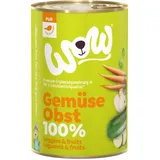 wow.pet 100% Gemüse & Obst 12 x 400 g